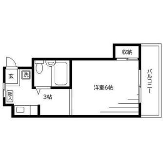 東京都新宿区中落合１丁目 賃貸マンション 1R