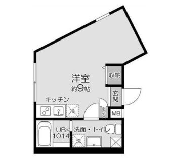 東京都新宿区上落合２丁目 賃貸マンション 1R