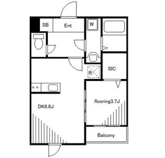 東京都中野区上高田４丁目 賃貸マンション 1DK