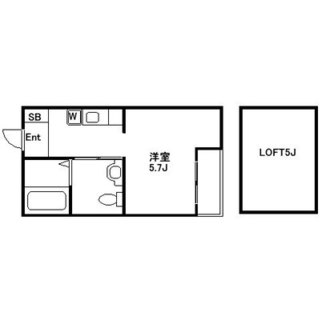 東京都新宿区中落合１丁目 賃貸マンション 1R