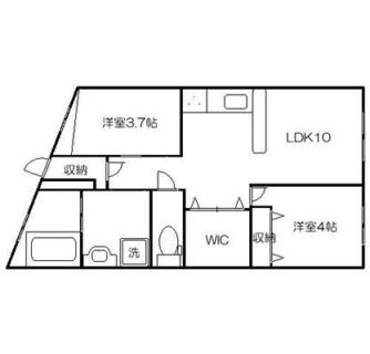 東京都新宿区中落合１丁目 賃貸マンション 2LDK