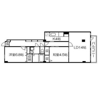 東京都新宿区下落合４丁目 賃貸マンション 2LDK