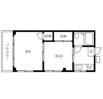 東京都中野区上高田４丁目 賃貸マンション 2K