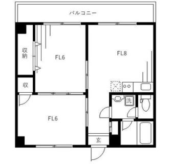 東京都中野区新井１丁目 賃貸マンション 2DK