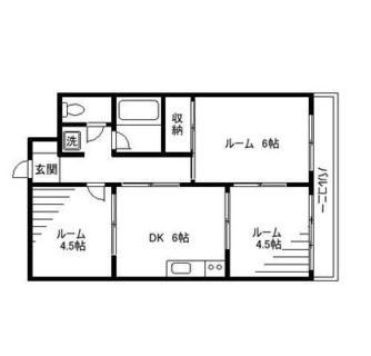 東京都新宿区高田馬場１丁目 賃貸マンション 3DK