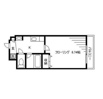 東京都新宿区上落合３丁目 賃貸マンション 1K