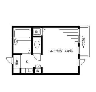 東京都新宿区上落合３丁目 賃貸マンション 1K