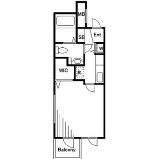 東京都新宿区高田馬場４丁目 賃貸マンション 1K