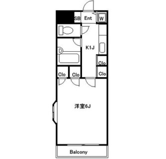 東京都新宿区上落合３丁目 賃貸マンション 1K