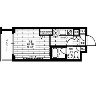 東京都新宿区上落合１丁目 賃貸マンション 1K